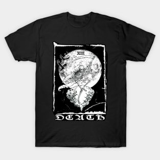 DEATH TAROT 13 GOTHIC GRIM REAPER T-Shirt